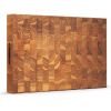 End Grain Cutting Board With Natural Waxes and Oils